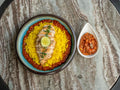 Grilled Chicken With Saffron Rice