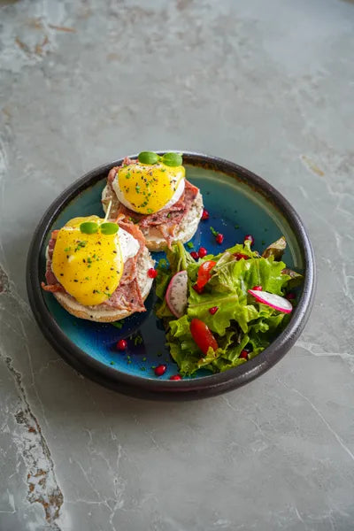 Mushroom Earthy Benedict