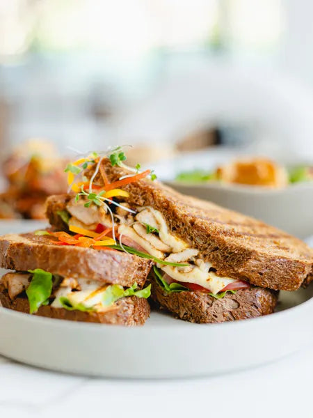 Bbq Chicken & Halloumi Sandwich