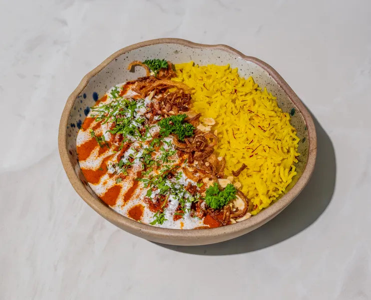 Butter Chicken With Saffron Rice